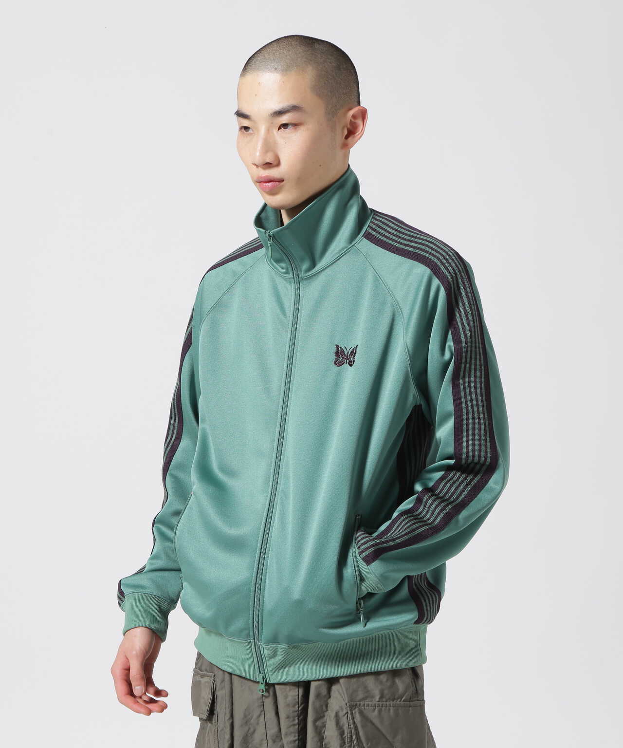 Needles poly track jacket teal green M-eastgate.mk