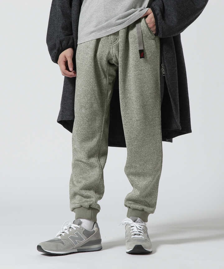 GRAMICCI/グラミチ　BONDING KNIT FLEECE NARROW RIB PANT