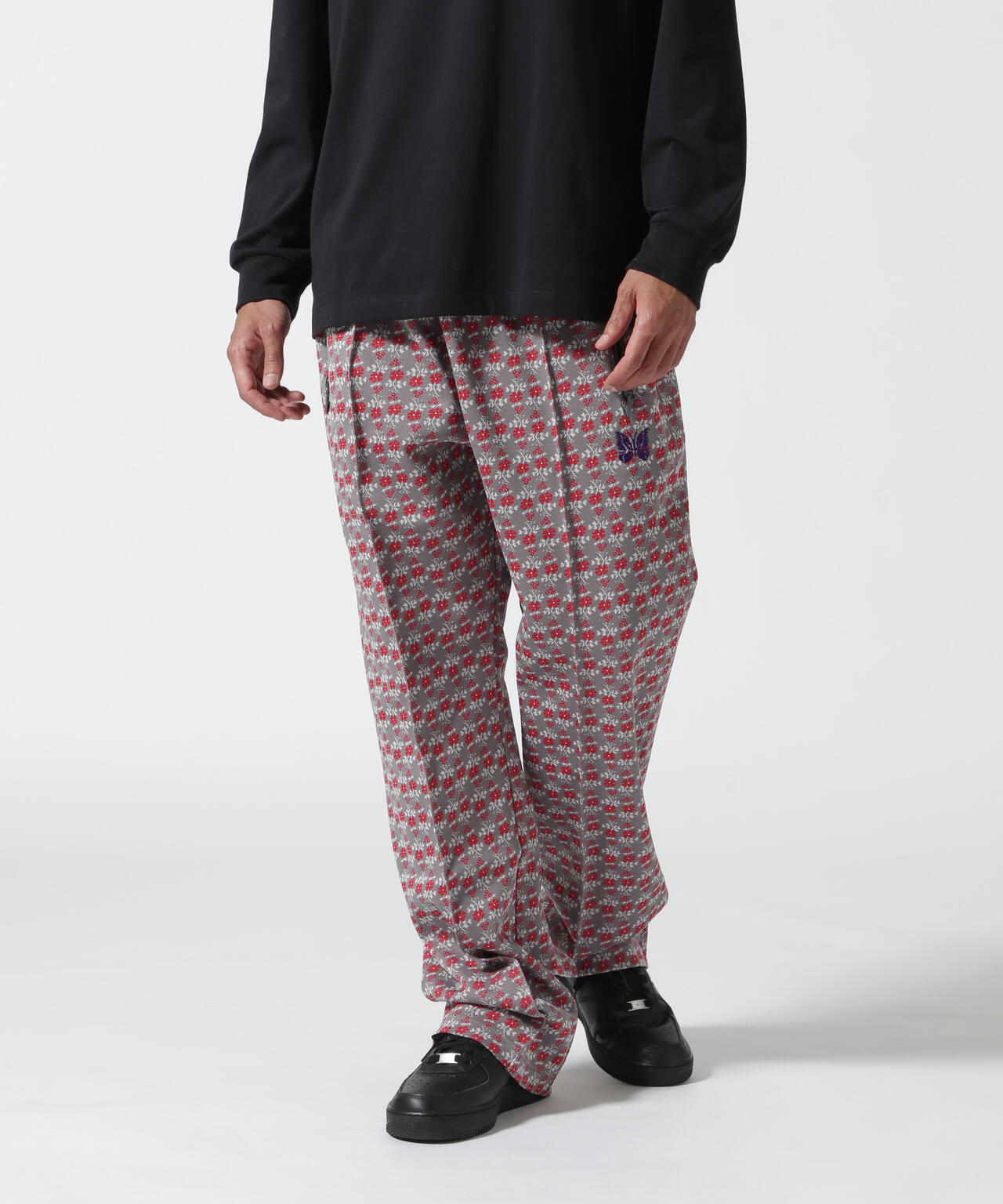 免税 NEEDLES Track Pant - Poly Jq. - パンツ