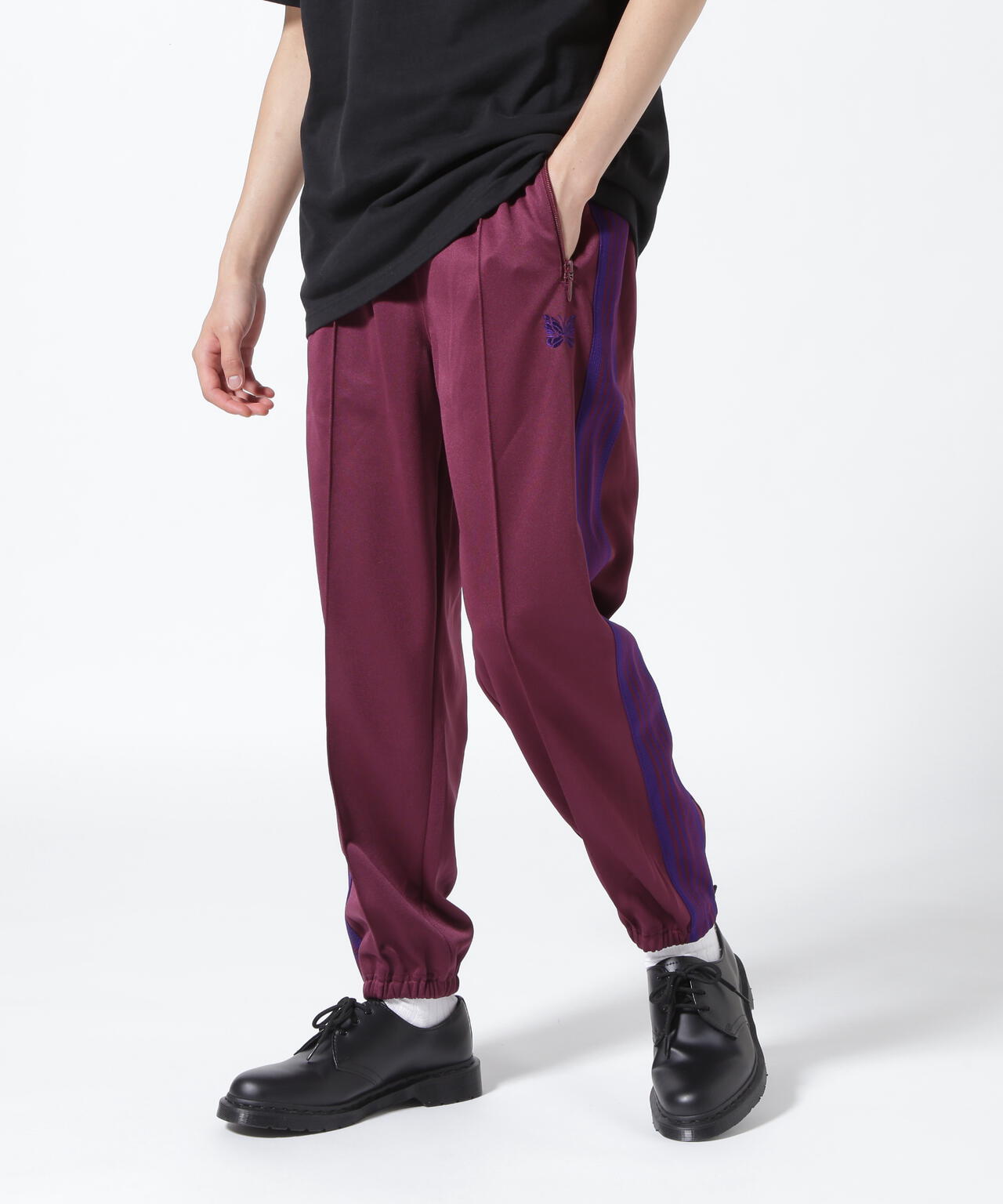 Needles/ニードルズ Zipped Track Pant - Poly Smooth | BEAVER ( ビーバー ) | US ONLINE  STORE（US オンラインストア）