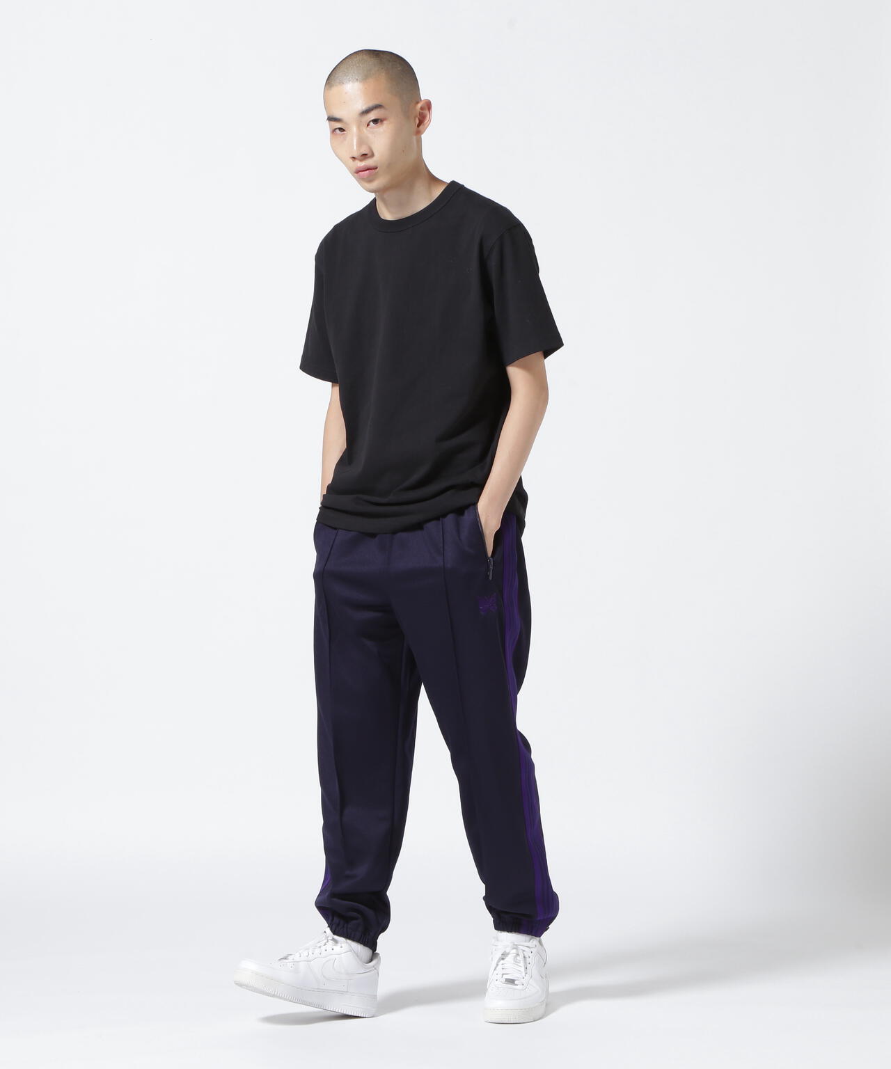 【純日本製】Needles　Zipped Track Pant MAPS別注カラー　XS パンツ