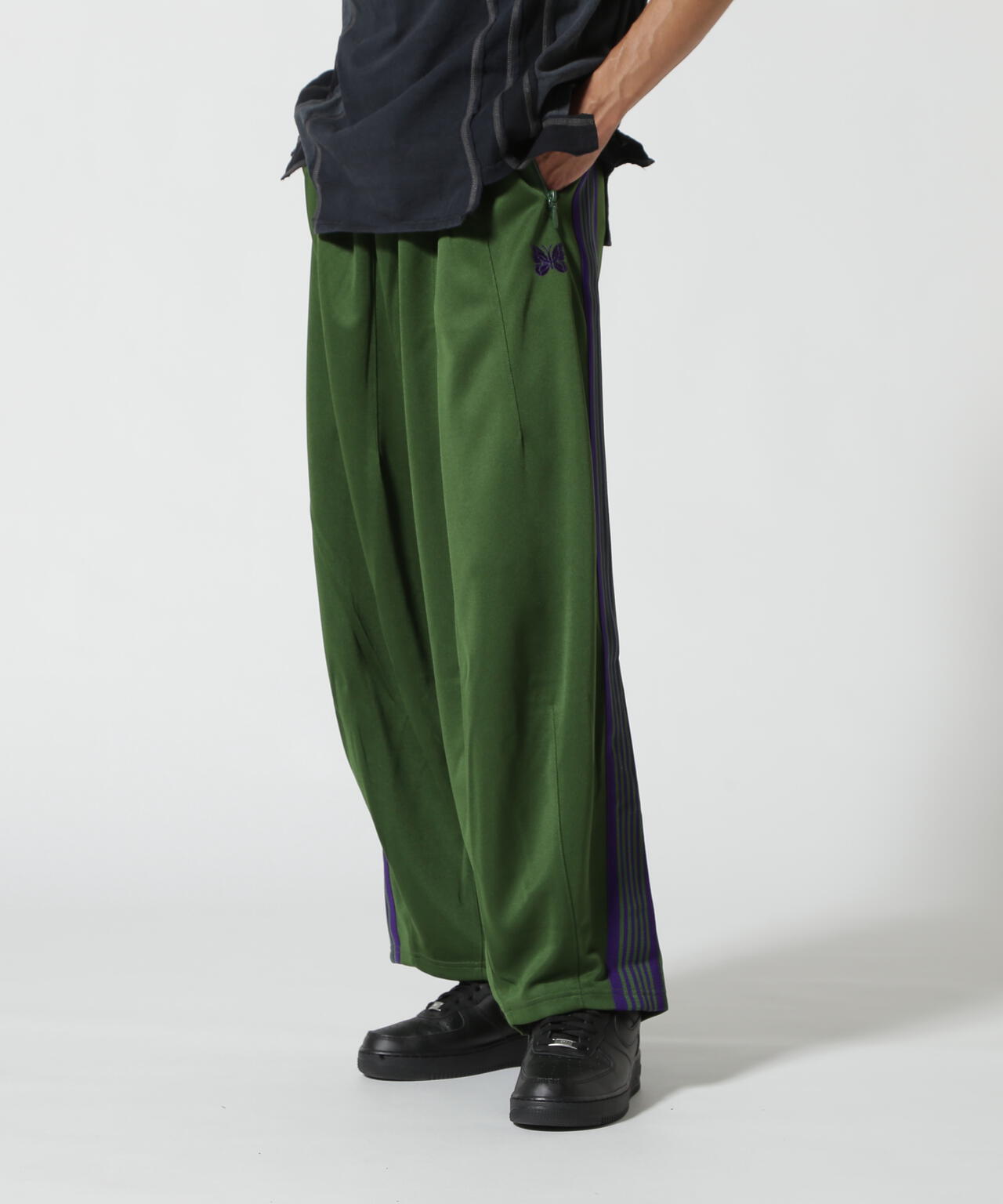 Needles/ニードルズ H.D. TRACK PANT - POLY SMOOTH | BEAVER