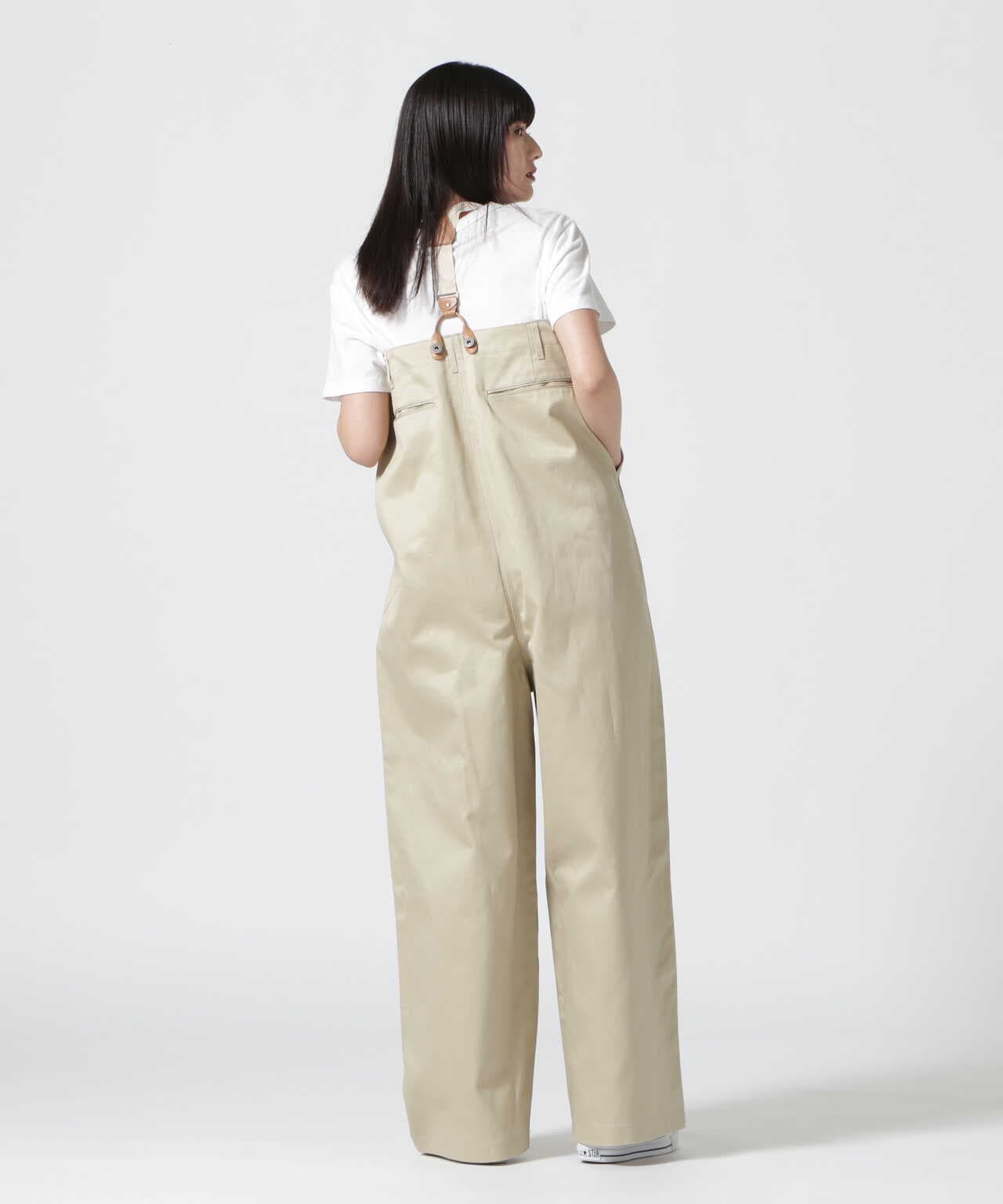 RHODOLIRION/ロドリリオン ARMY CHINOS SUSPENDERS PANT | BEAVER