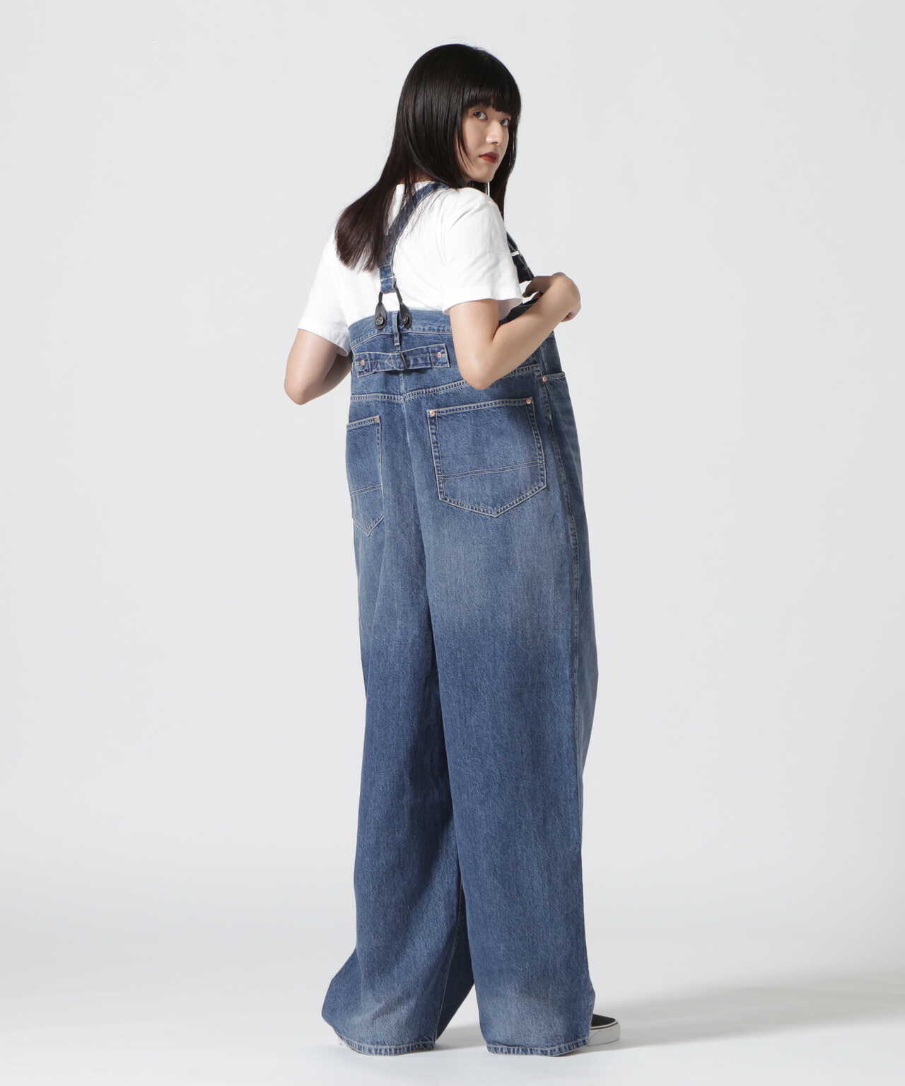 素敵な 未使用 Rhodolirion 5POCKETS SUSPENDER PANT サロペット