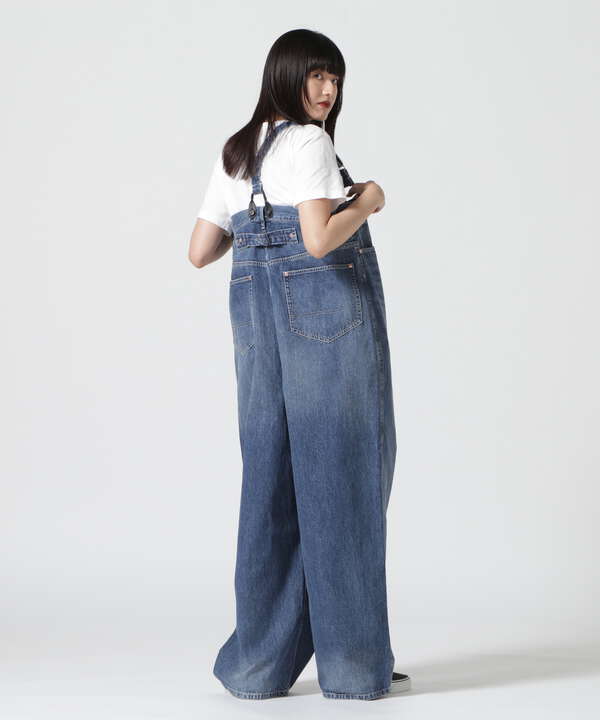 RHODOLIRION/ロドリリオン　5POCKETS SUSPENDER PANT  DENIM