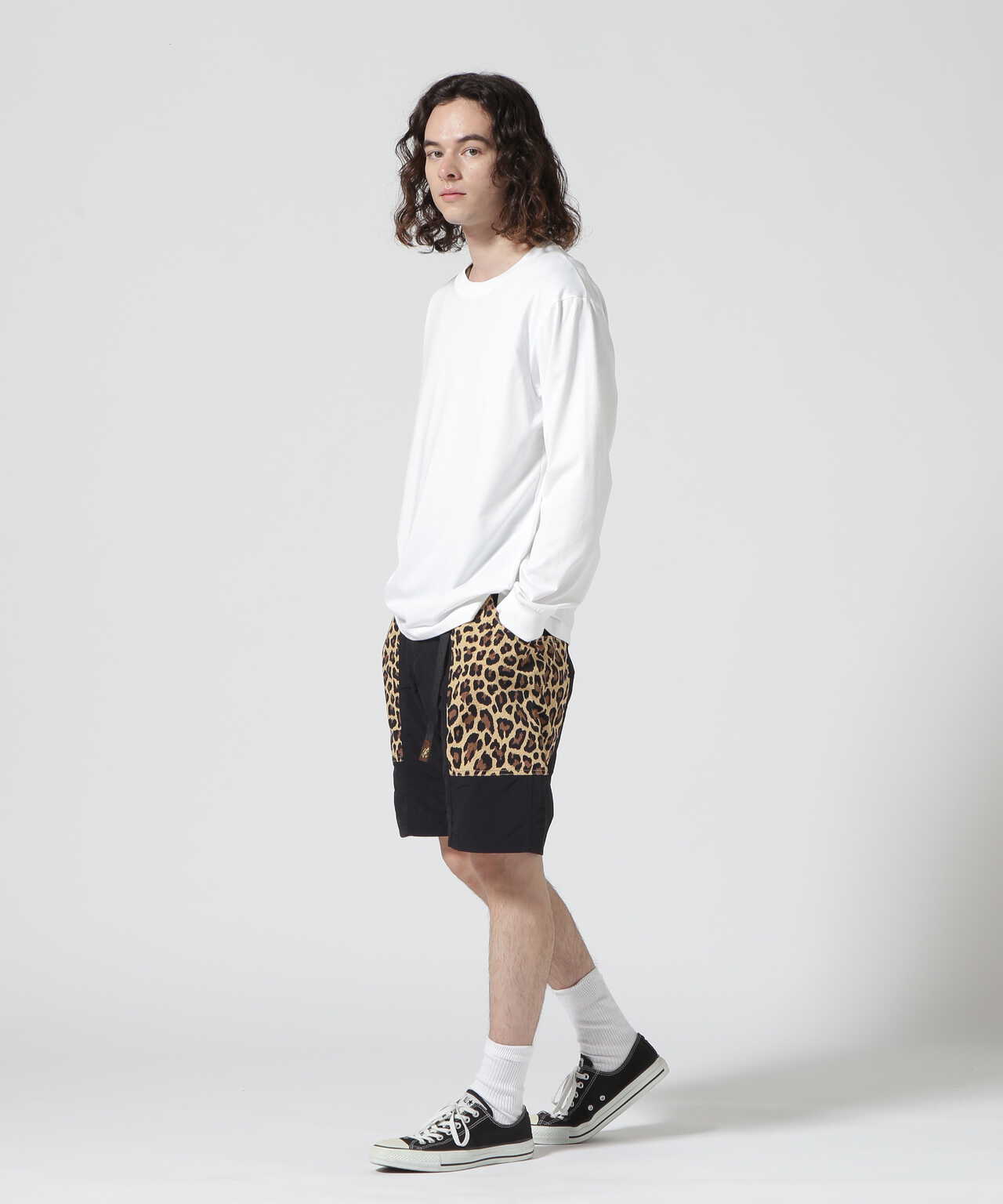 GRAMICCI × BEAVER　別注 SHELL GEAR LEOPARD SHORT 