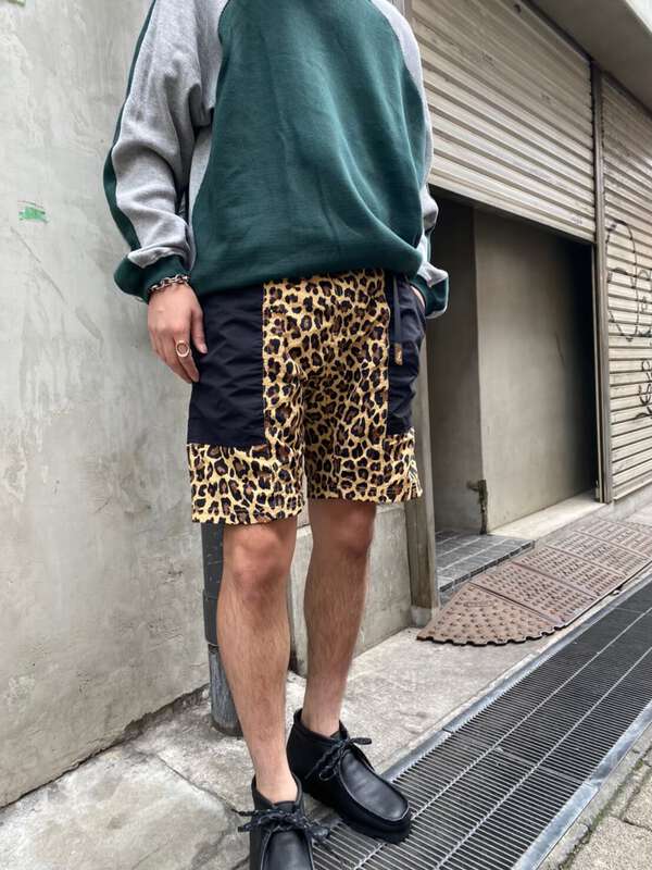 GRAMICCI × BEAVER　別注 SHELL GEAR LEOPARD SHORT