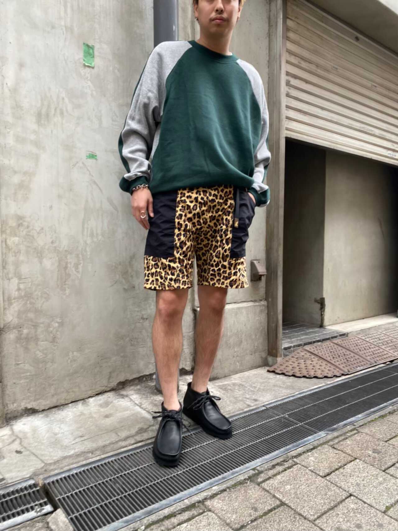 GRAMICCI × BEAVER　別注 SHELL GEAR LEOPARD SHORT 