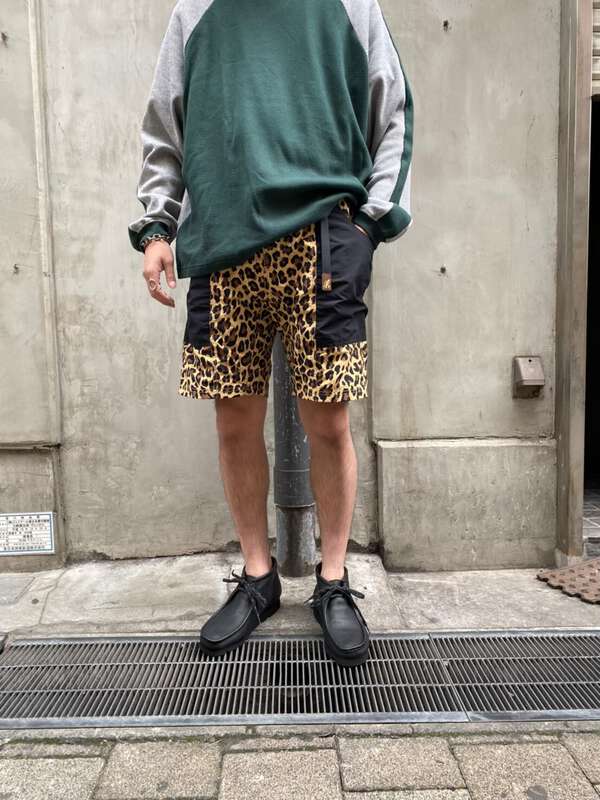 GRAMICCI × BEAVER　別注 SHELL GEAR LEOPARD SHORT 