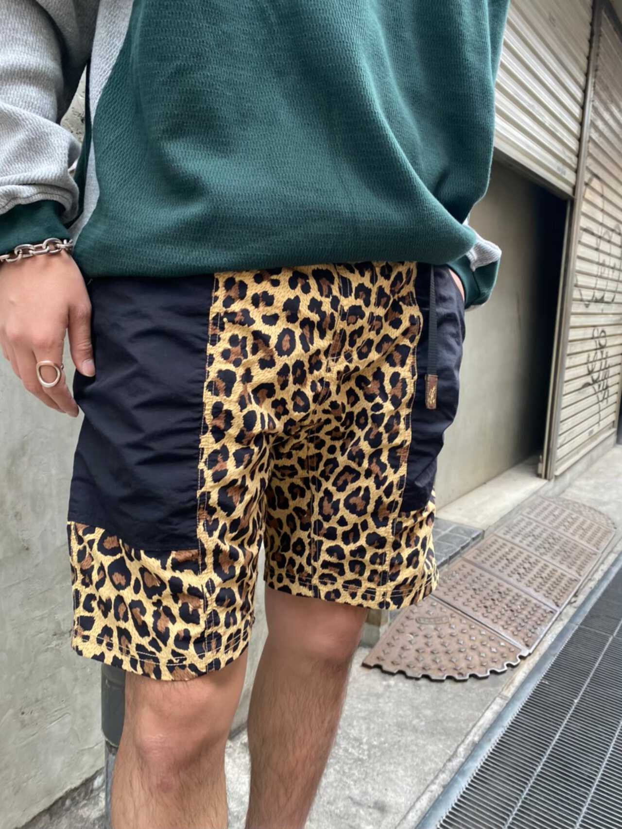 稀少XL 新品 ワコマリア × グラミチ LEOPARD G-Short-