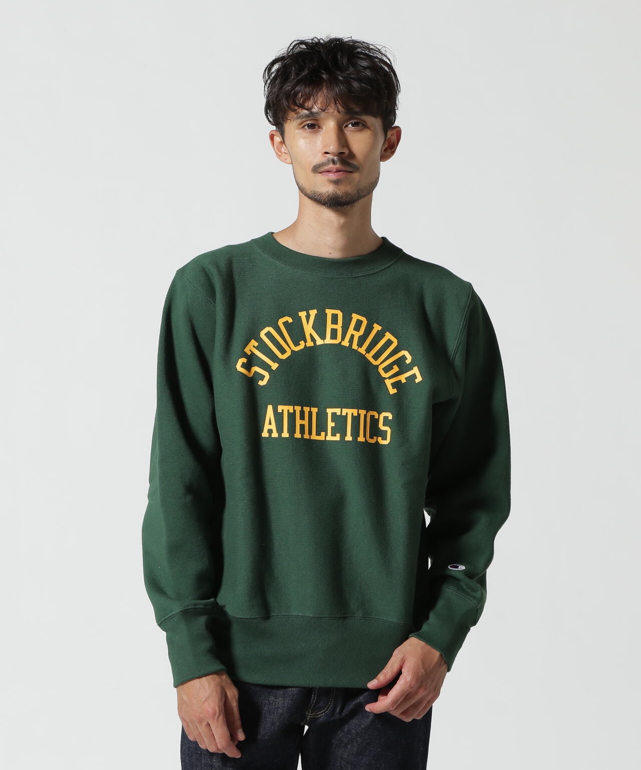 Champion/REVERSE WEAVE CREW NECK SWEATSHIRT 