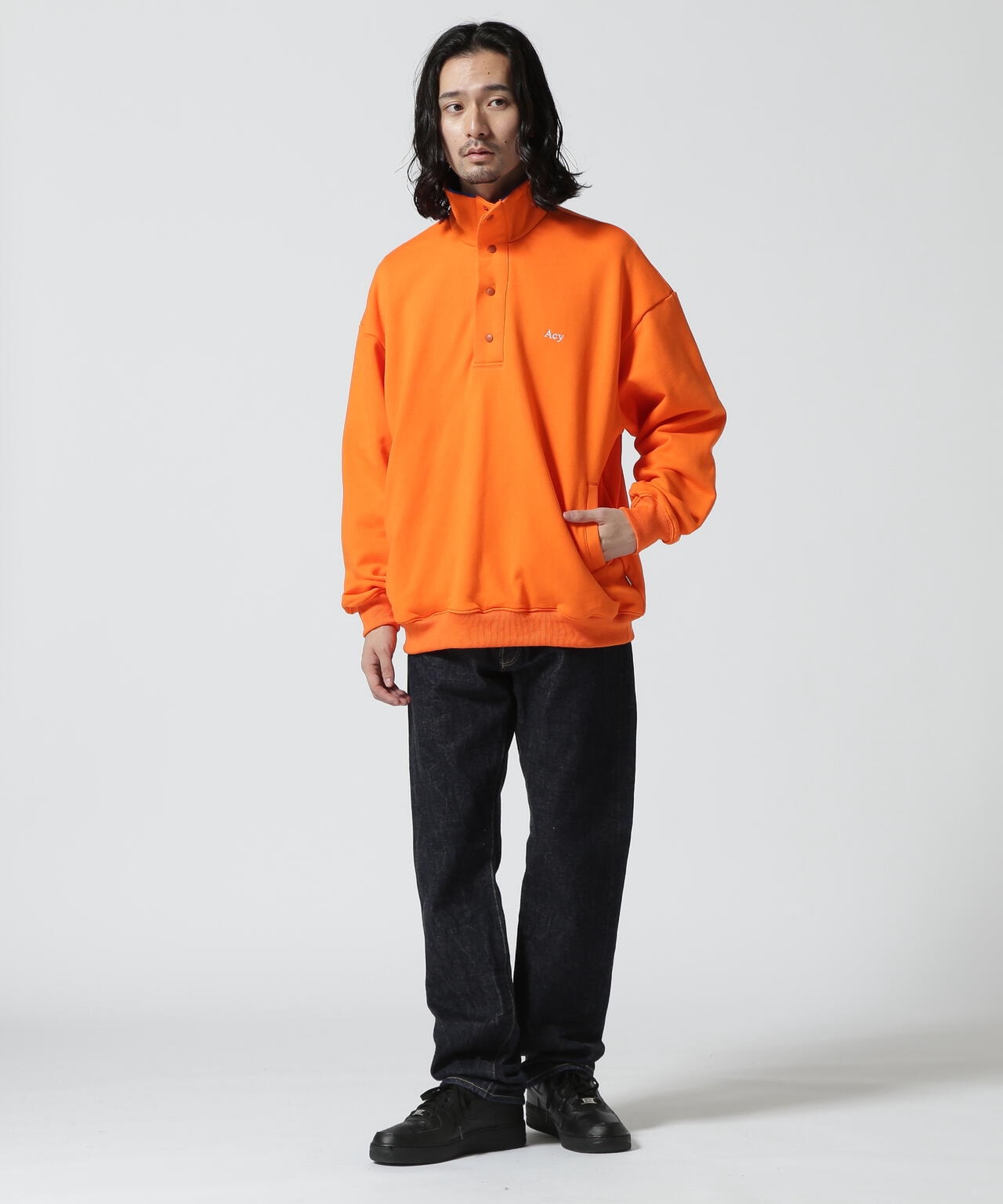 Acy /エーシー HI NECK SWEAT | BEAVER ( ビーバー ) | US ONLINE