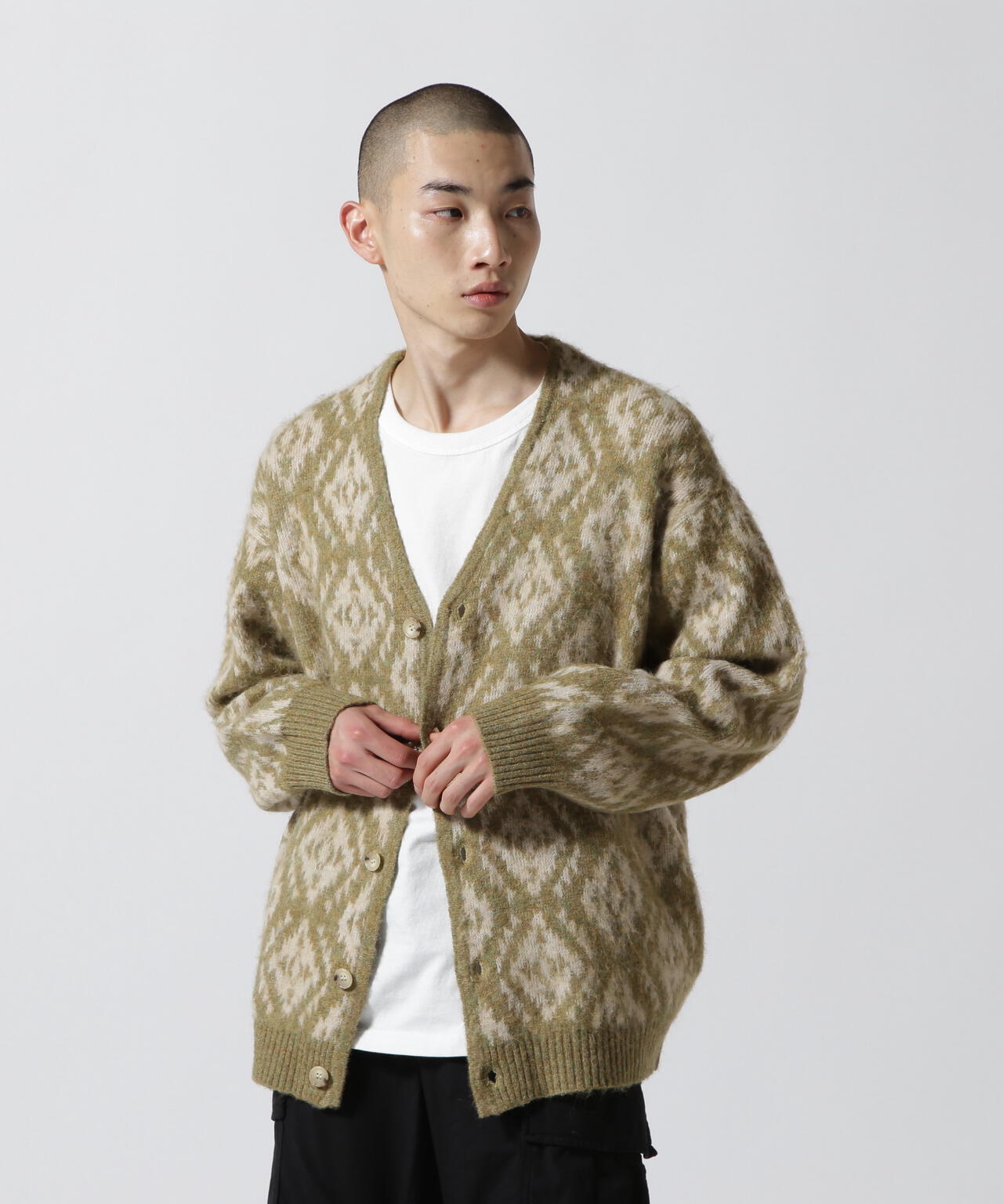 PENDLETON V NECK CARDIGAN | BEAVER ( ビーバー ) | US ONLINE STORE ...