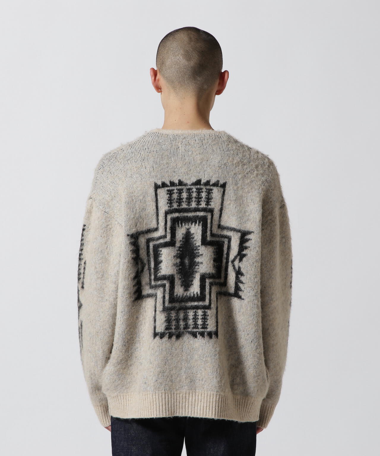 PENDLETON V NECK CARDIGAN | BEAVER ( ビーバー ) | US ONLINE STORE