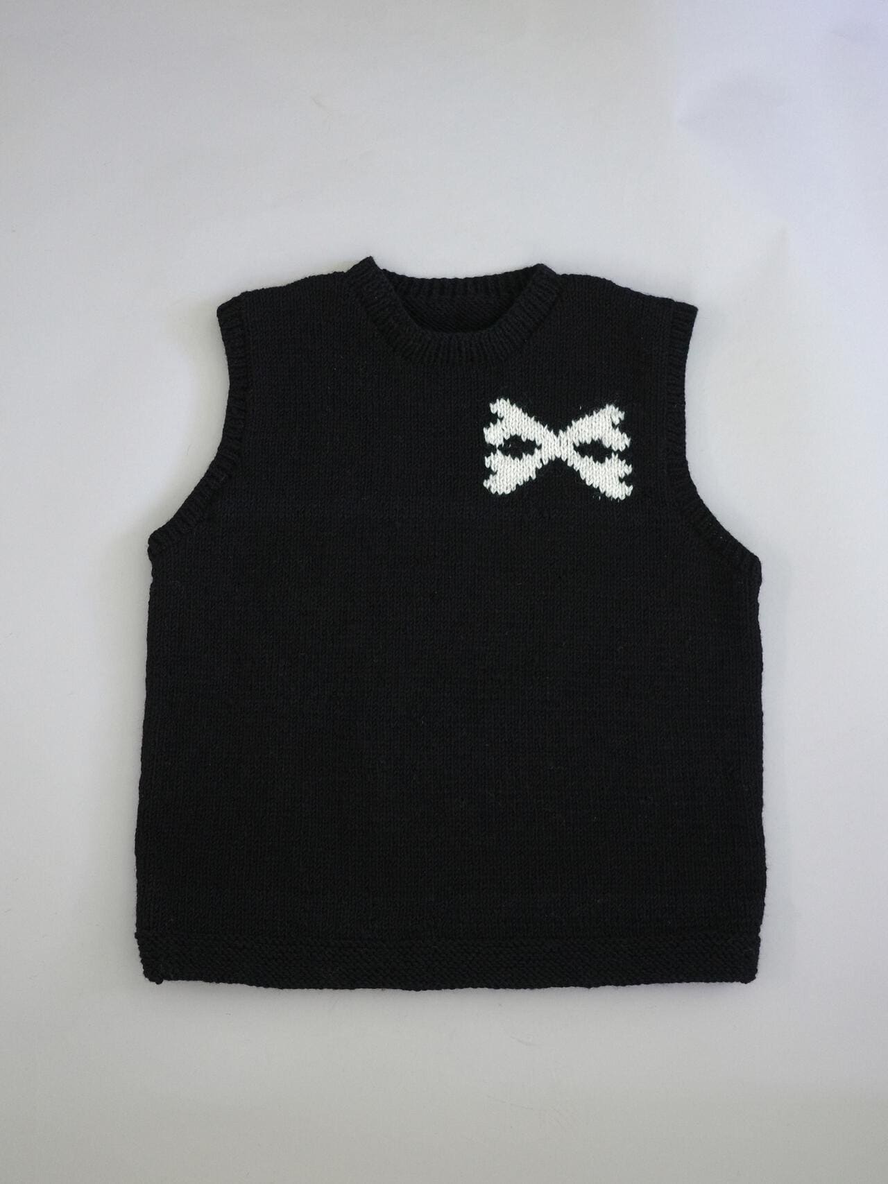 MacMahon Knitting Mills/マクマホン 別注Cross Bone Vest | BEAVER