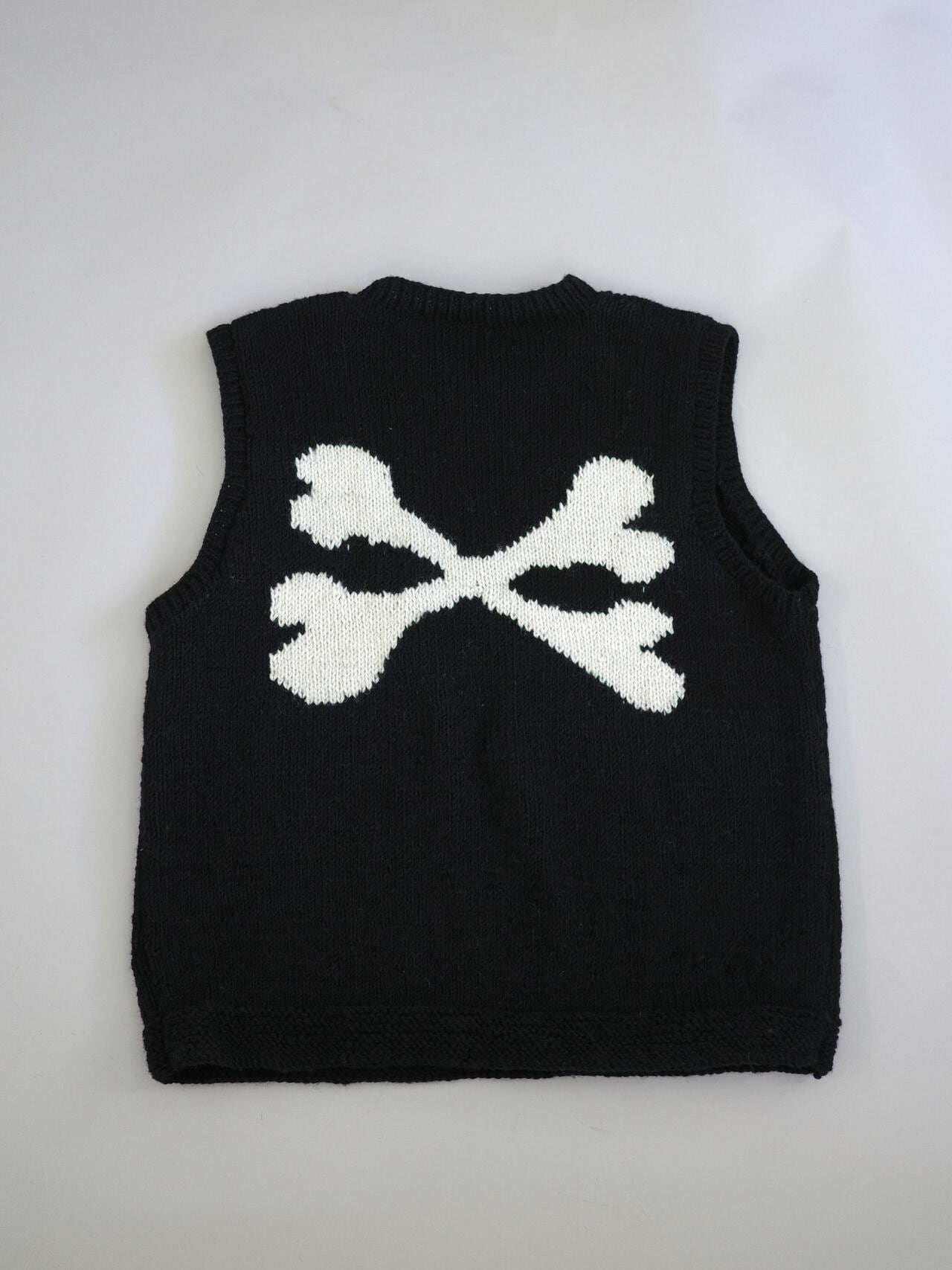 MacMahon Knitting Mills/マクマホン 別注Cross Bone Vest | BEAVER