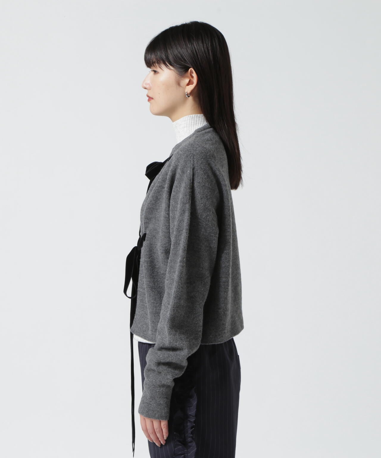 RHODOLIRION/ロドリリオン BOILED WOOL KNIT CARDIGAN | BEAVER