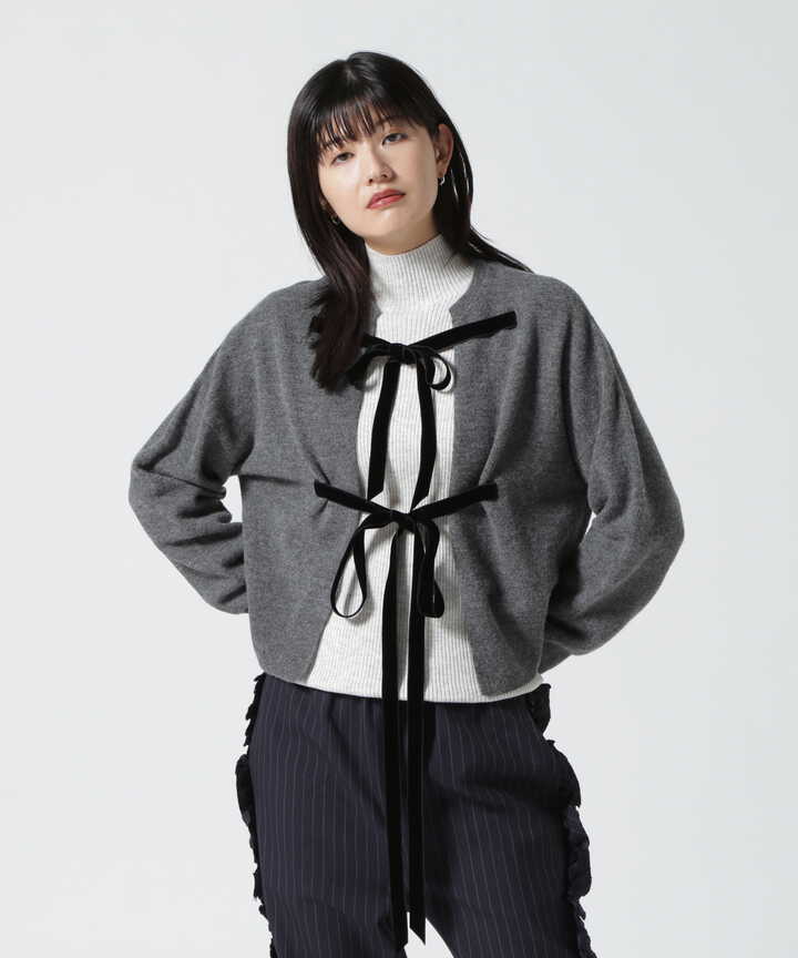 RHODOLIRION/ロドリリオン BOILED WOOL KNIT CARDIGAN（7813245701