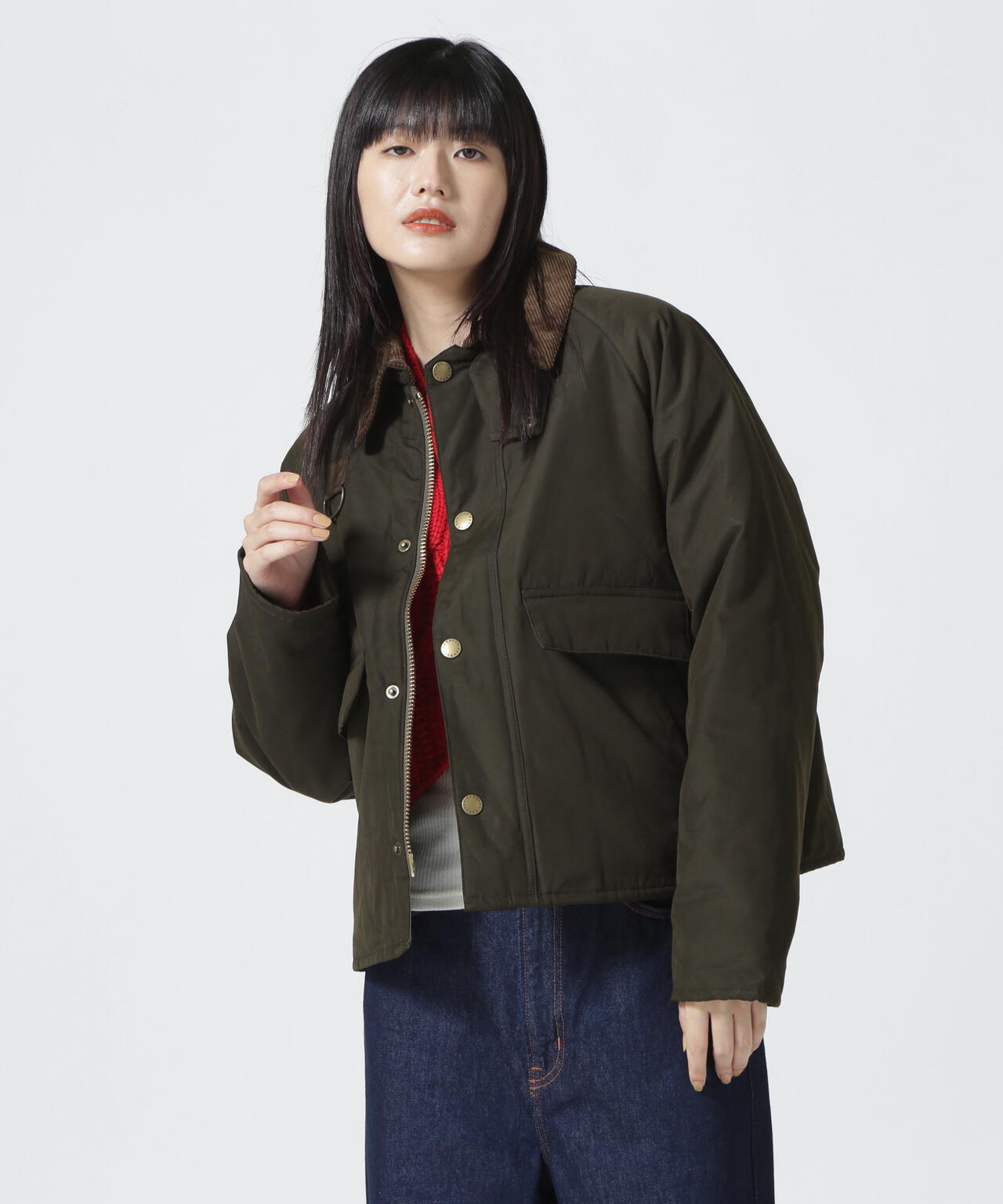 極美品】Barbour SPEY JACKET bu0026y別注 バブアー-