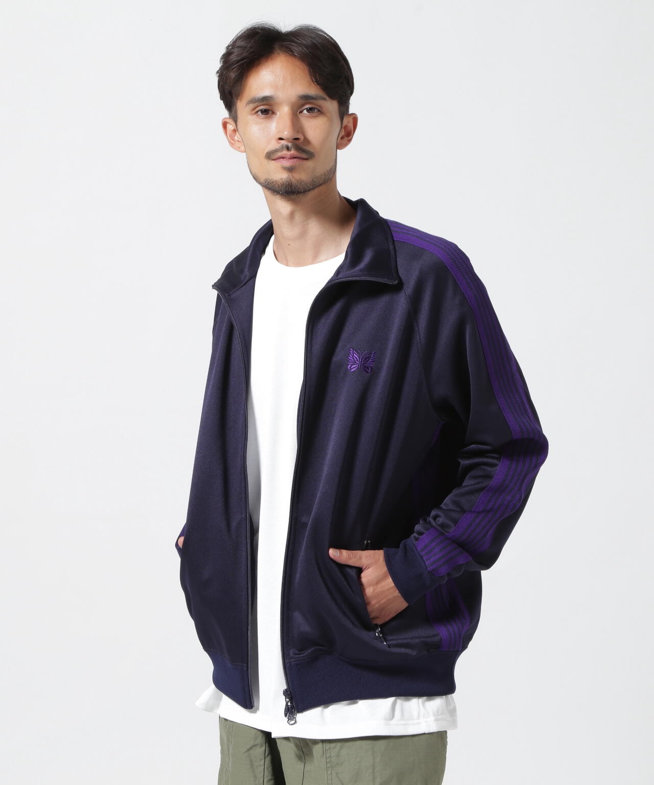 Needles/ニードルズ TRACK JACKET - POLY SMOOTH | BEAVER ( ビーバー ) | US ONLINE  STORE（US オンラインストア）