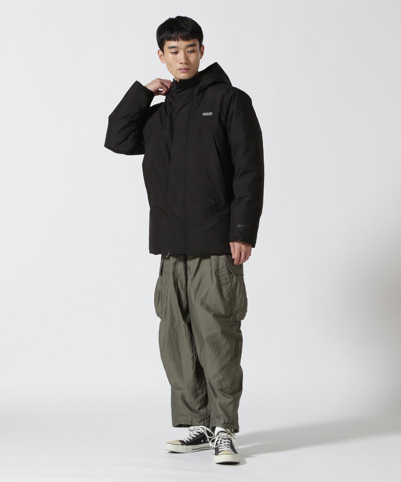 パタゴニア ボトムス ブラック patagonia  FREE メンズ