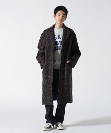 Needles／ニードルズ  Chester Coat Mall Plaid チェスターコート