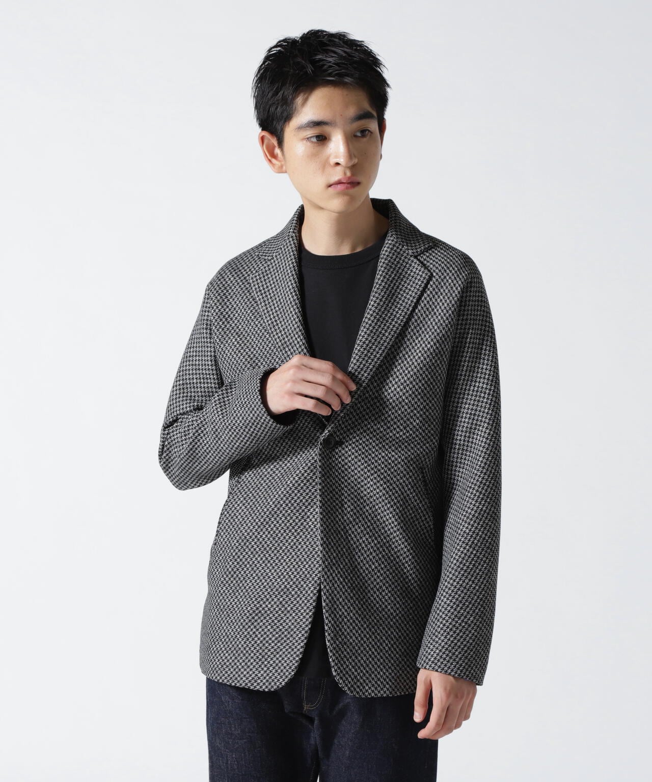 Needles／ニードルズ Miles Jacket-Poly Houndstooth | BEAVER ( ビーバー ) | US ONLINE  STORE（US オンラインストア）