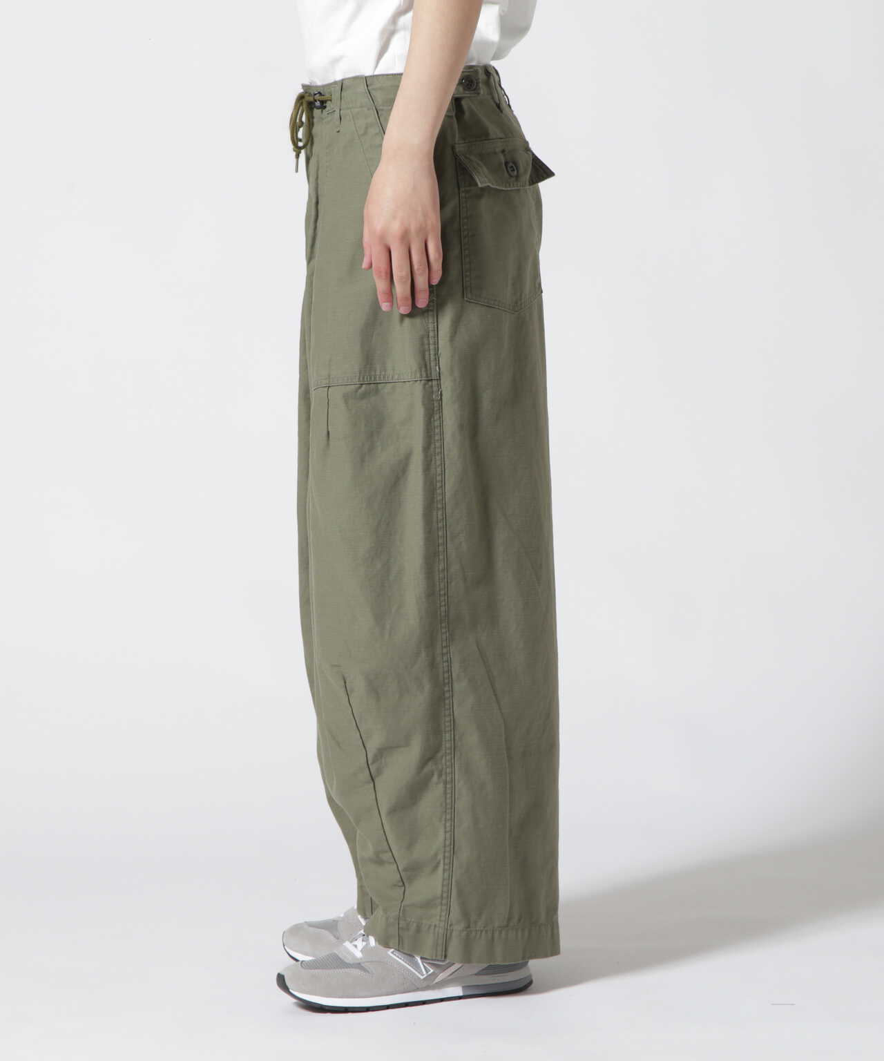 お1人様1点限り】 Needles H.D. ヒザデルパンツ Fatigue Pant ワーク ...