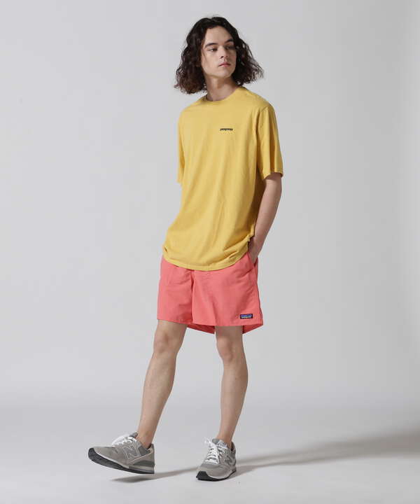 PATAGONIA パタゴニア バギーズ ショーツ ５インチ ショートパンツ BAGGIES SHORTS 5 SUYE SURFBOARD  YELLOW 57022