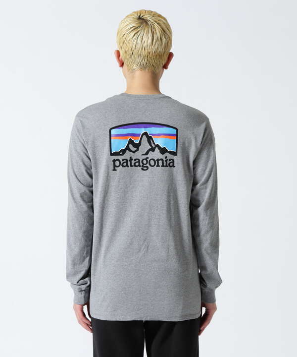 Patagonia/パタゴニア　Ms Long-Sleeved Fitz Roy Horizons Responsibili-Tee