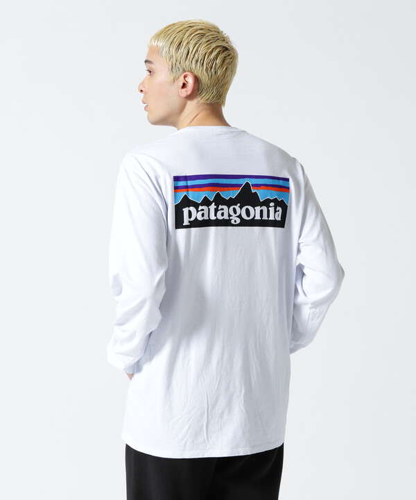 Patagonia/パタゴニア メンズ・ロングスリーブ・P-6ロゴ・レスポンシビ