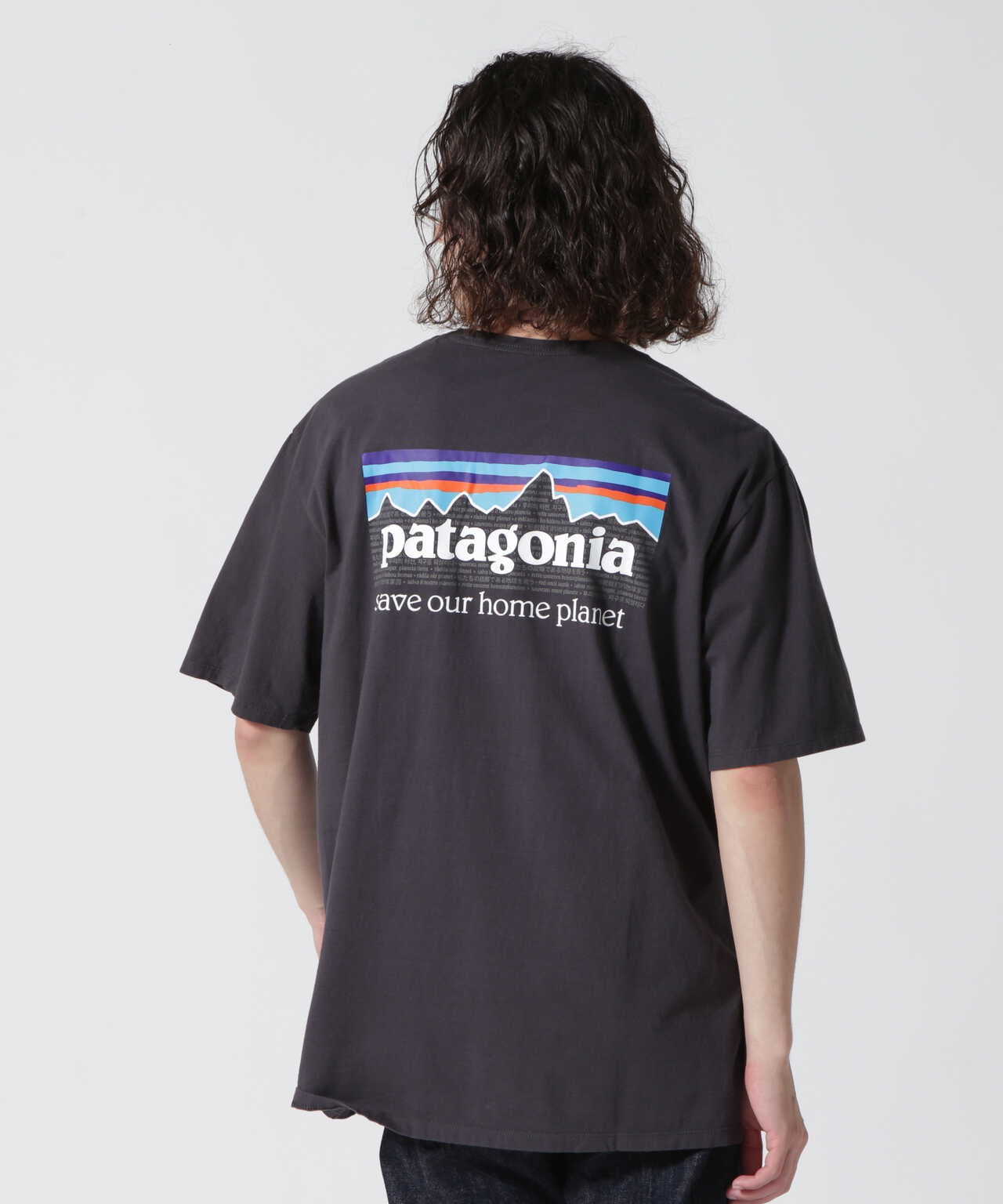 patagonia Tシャツ P-6 P-6 LOGO ブラック M パタゴニア