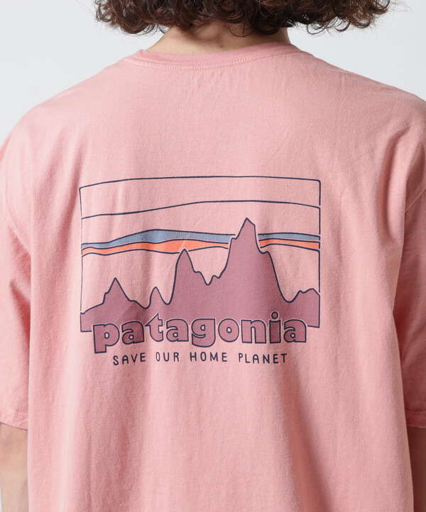 patagonia Tシャツ M M's '73 Skyline ピンク