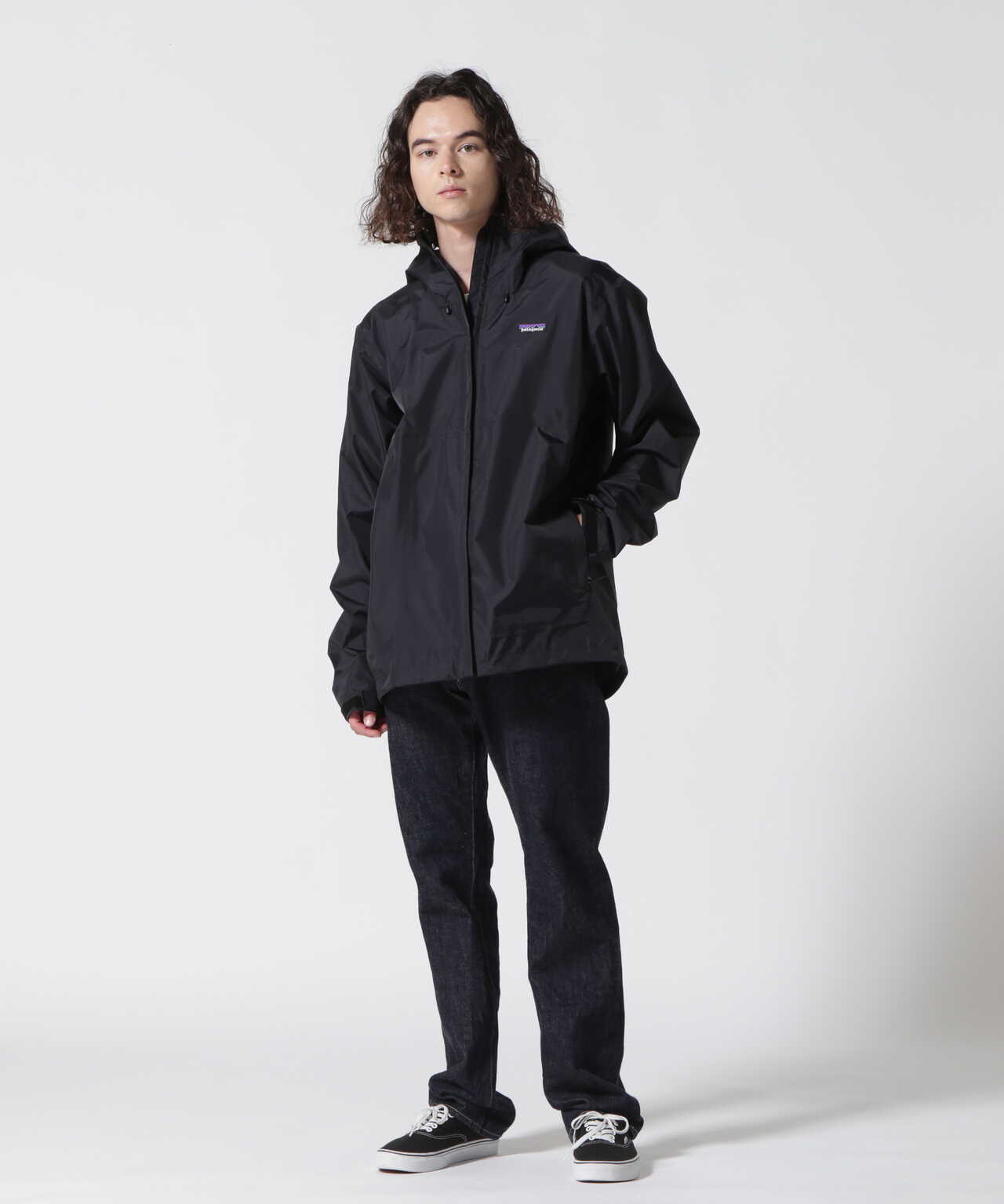 ブラック【美品】Patagonia トレントシェル3Lジャケット