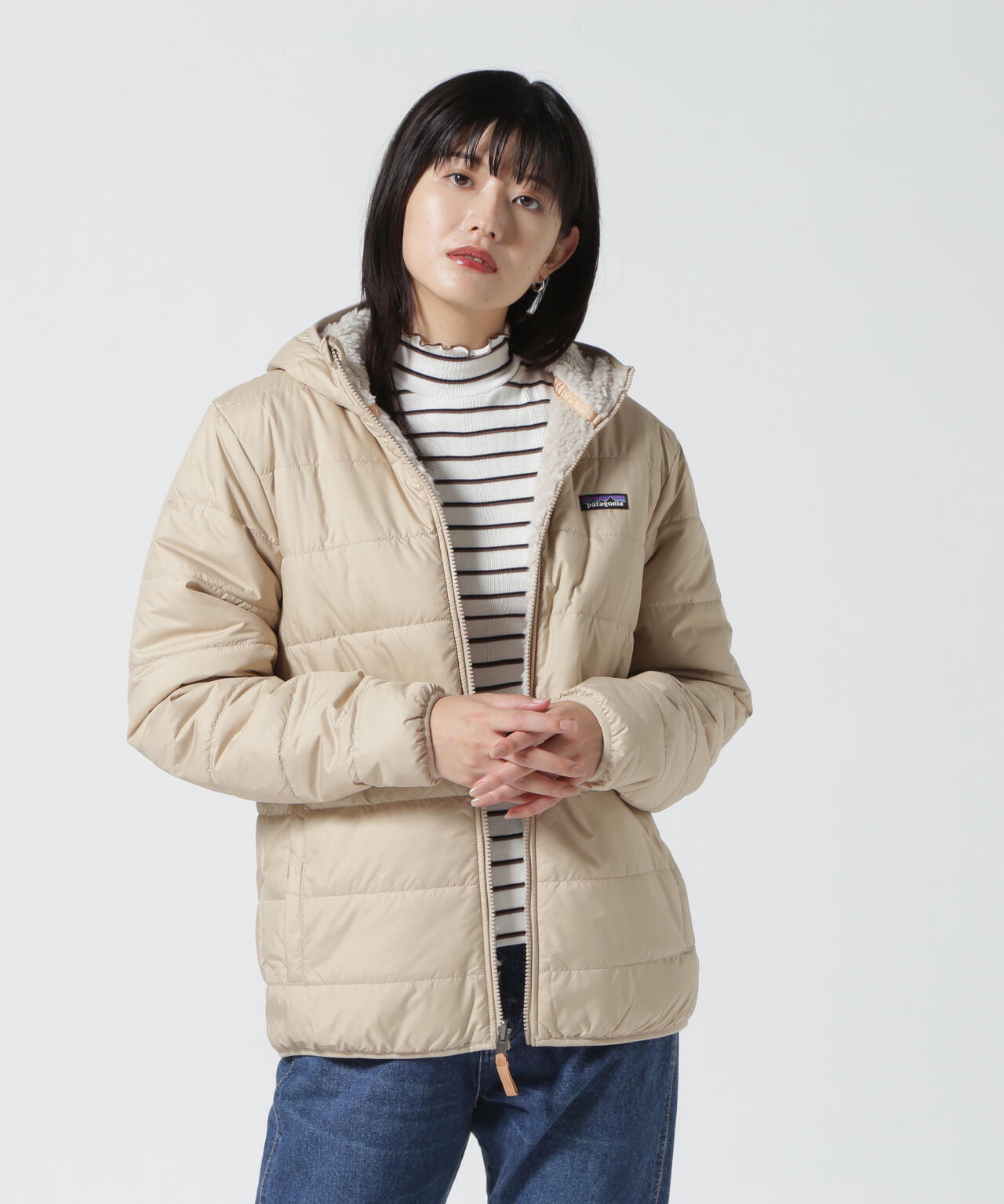 2024年春の [Patagonia]リバーシブル フーディ ジャケット/上着 - www.railcargo.nl