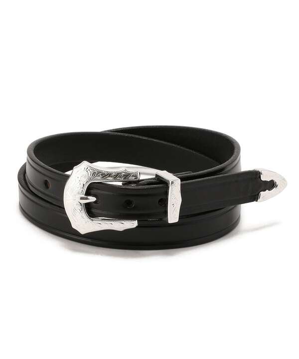 TORY LEATHER/トリーレザー　3/4 inch 3-Piece Silver Buckle