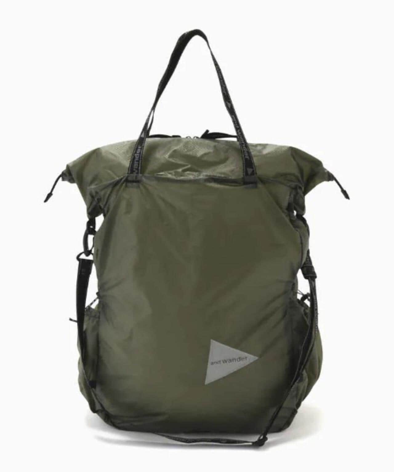 and wander/アンドワンダー sil tote bag シルトートバッグ | BEAVER