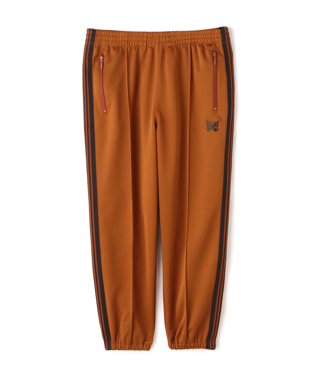 Needles/ニードルズ ZIPPED TRACK PANT - POLY SMOOTH | BEAVER 