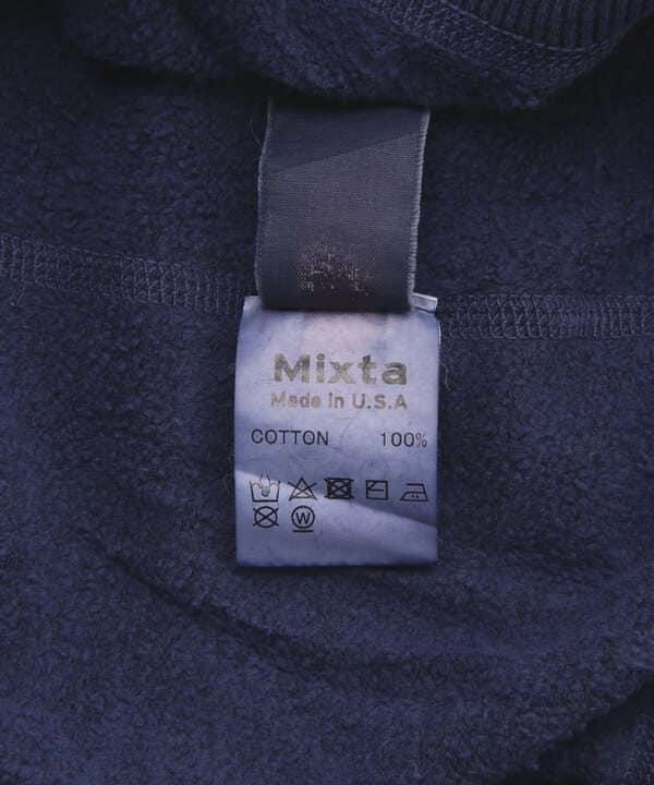 MIXTA/ミクスタ 'URSUS ARCTOS' CREW NECK SWEAT RAGRAN