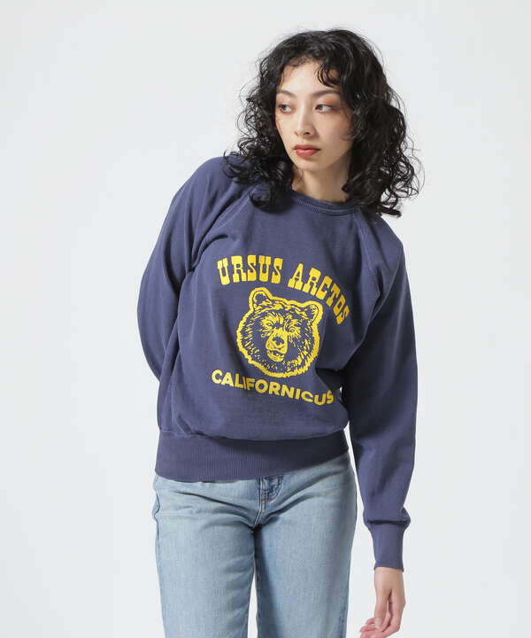 MIXTA/ミクスタ 'URSUS ARCTOS' CREW NECK SWEAT RAGRAN