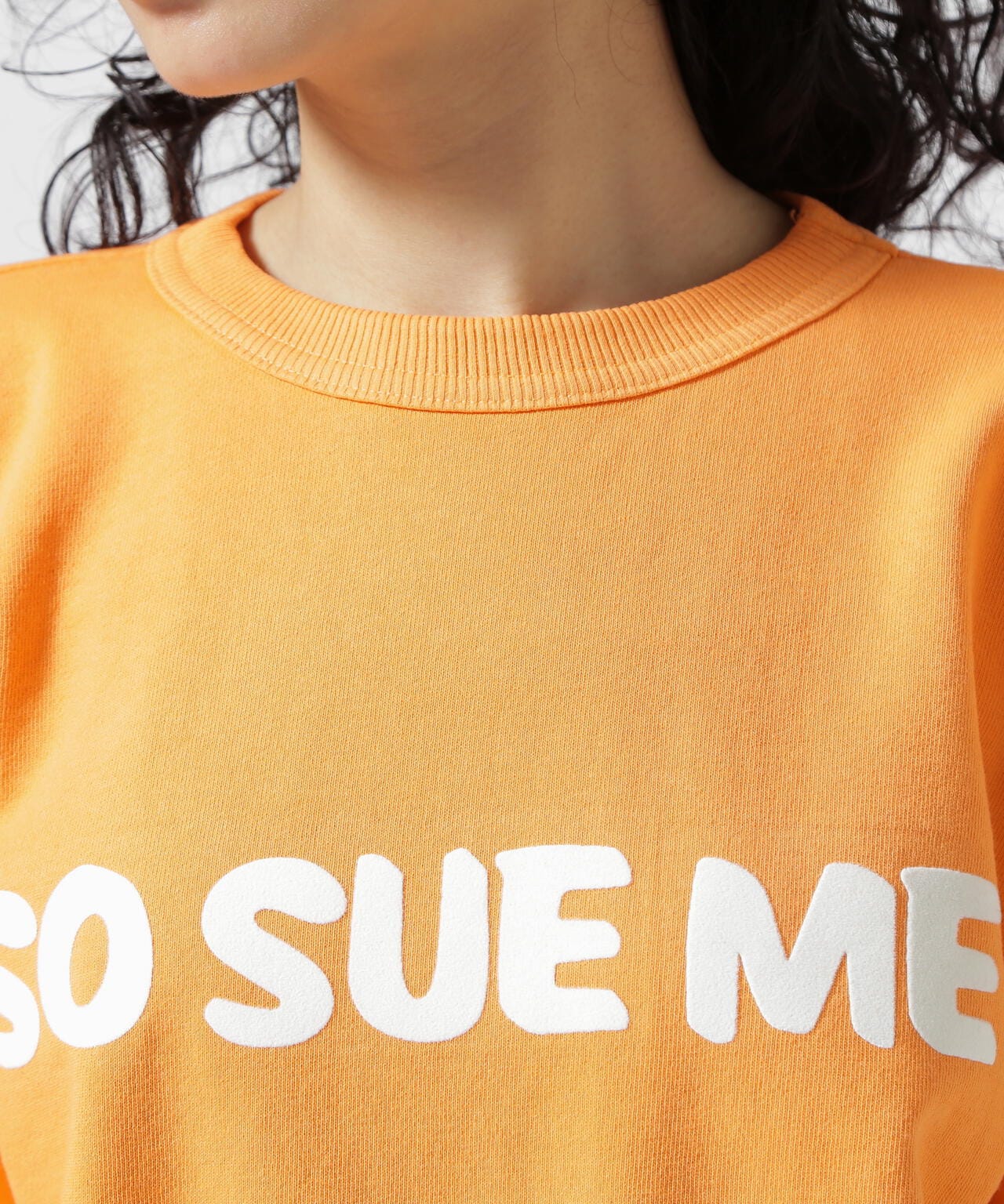 MIXTA/ミクスタ 'SO SUE ME'CREW NECK SWEAT SET IN スウェット