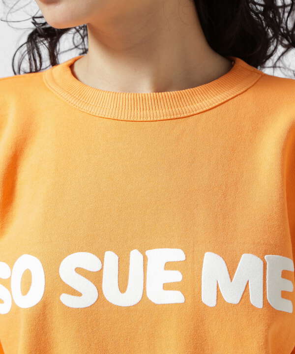 MIXTA/ミクスタ 'SO SUE ME'CREW NECK SWEAT SET IN　スウェット