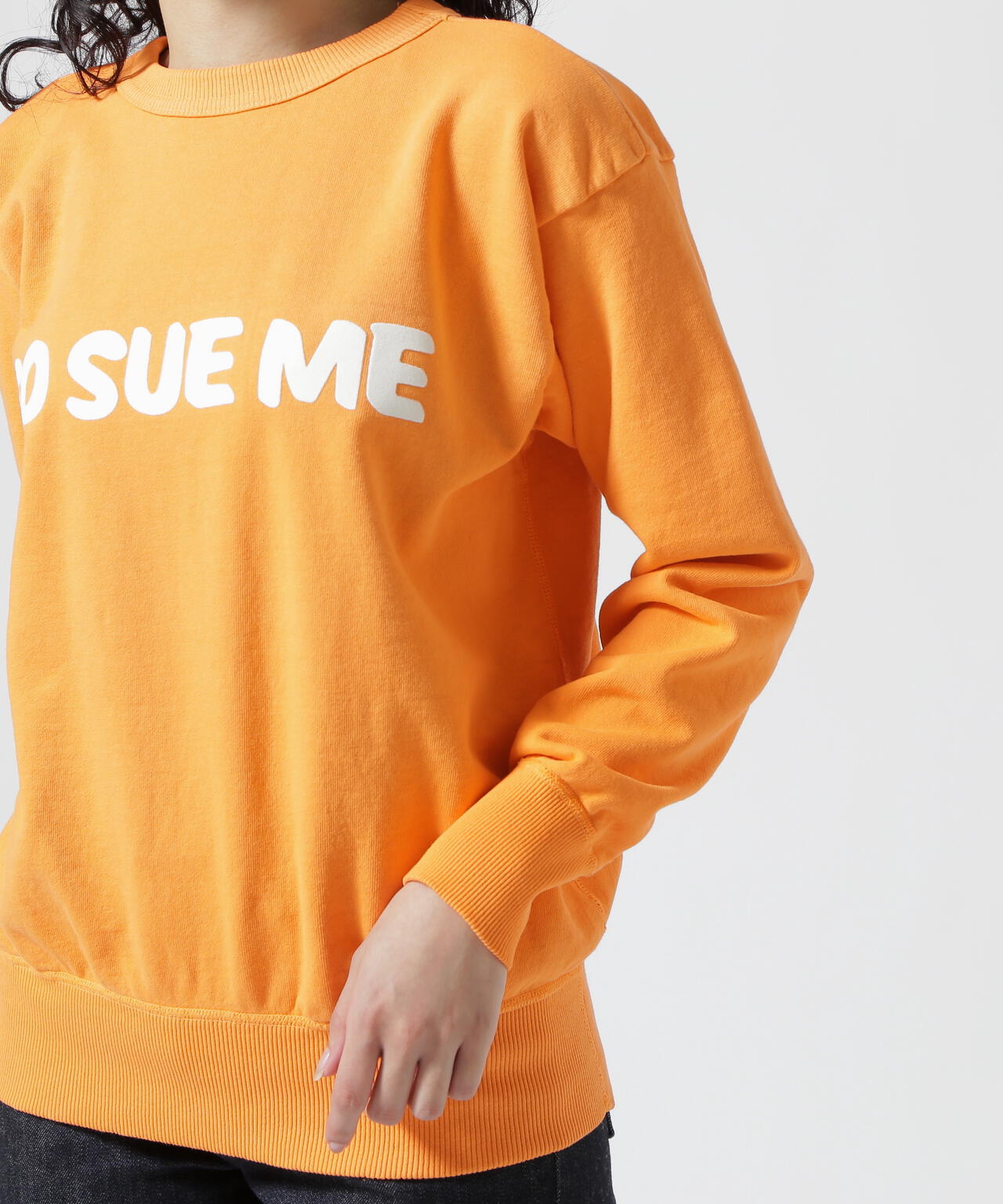 MIXTA/ミクスタ 'SO SUE ME'CREW NECK SWEAT SET IN スウェット