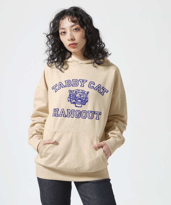 MIXTA/ミクスタ 'TABBY CAT HANGOUT' HOODIE　スウェットパーカー