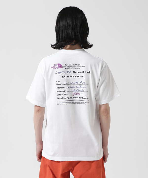 THE NORTH FACE  S/S Entrance Permission Tee