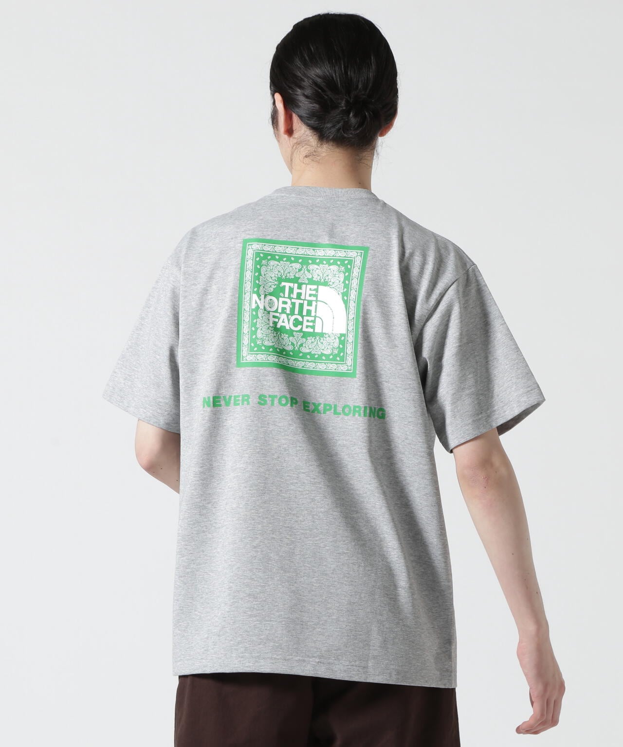 THE NORTH FACE/ザ・ノース・フェイスS/S Bandana Square Logo Tee | BEAVER ( ビーバー ) | US  ONLINE STORE（US オンラインストア）