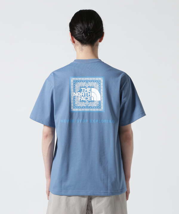 THE NORTH FACE/ザ・ノースフェイスS/S Bandana Square Logo Tee