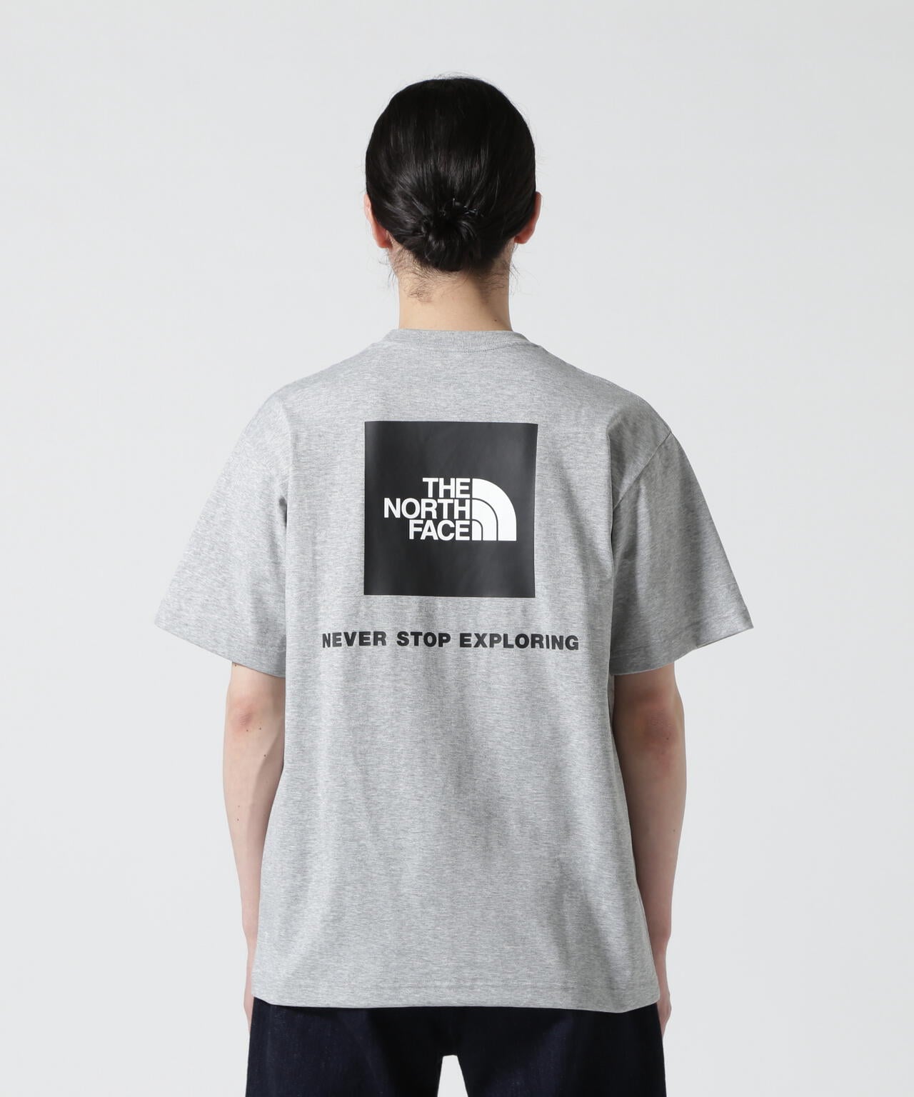THE NORTH FACE/ザ・ノースフェイス S/S Back Square Logo Tee ...