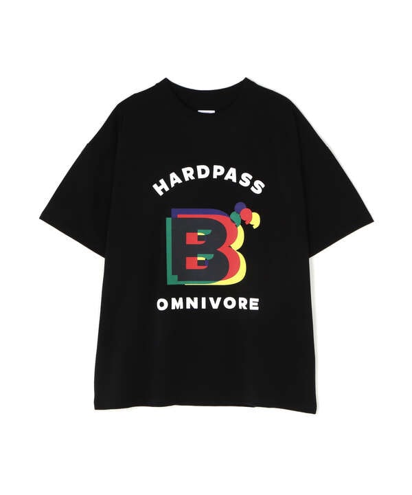 B omnivore/ビーオムニボー　HARDPASS S/S TEE