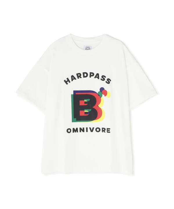 B omnivore/ビーオムニボー　HARDPASS S/S TEE